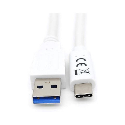 Equip Cable USB 3.2 Gen 1 de USB-A a USB-C 1m Blanco