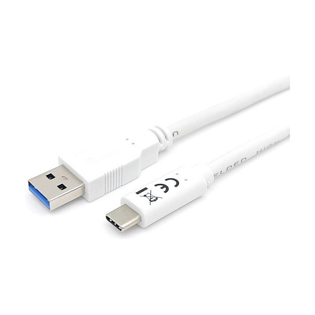 Equip Cable USB 3.2 Gen 1 de USB-A a USB-C 1m Blanco