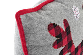 DKD Home Decor Cojin Navidad Alpina Reno Poliester 15 x 40 x 40 cm