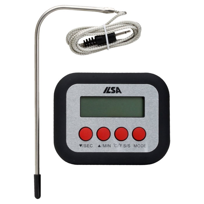 1946 Termómetro Sonda y Temporizador 1946 para Cocina y Horno con Alarma -50ºC a +250ºC