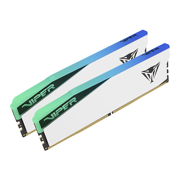 Patriot PE938 Viper Elite 5 RGB DDR5 RAM 64GB (2x32GB) 6200MHz CL40 DIMM con ECC, XMP 3.0 y EXPO, iluminación RGB