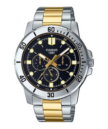 Casio MTP-VD300SG-1EUD Reloj Analógico con Correa Dorada