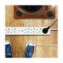 LogiLink Regleta de 6 tomas con interruptor y CEE 7/3