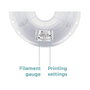 Polmask Filamento PC 1,75mm Transparente 1kg