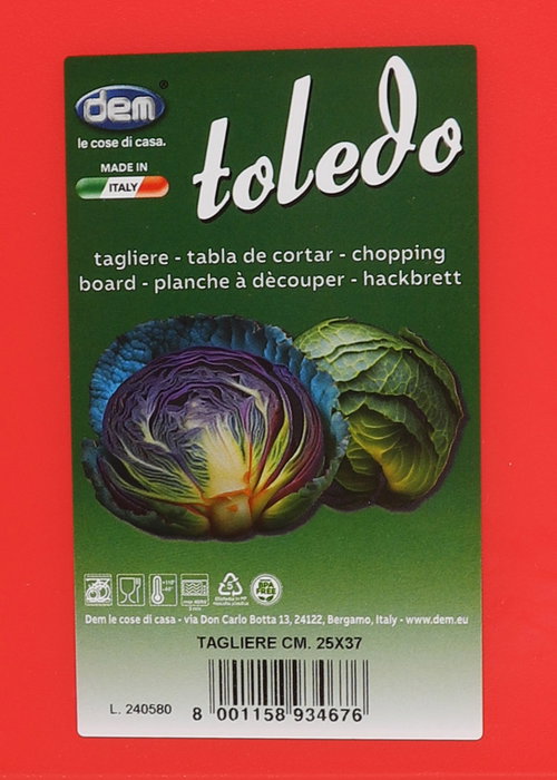 Dem Tabla de Cortar TAGLIERI 25x37cm