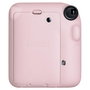 FUJIFILM Instax Mini 12 Blossom-Pink - Cámara Instantánea Compacta con Espejo para Selfies, Incluye Baterías y Pulsera, Color Rosa