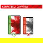 Displex 01938 - Protector de Pantalla de Vidrio Templado 9H para Samsung Galaxy Tab A11+/A9+, Transparente, Anti-huellas, Incluye Kit de Limpieza