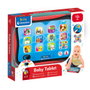 Clementoni Tablet Baby con 12 Botones Táctiles, Luces y Sonidos