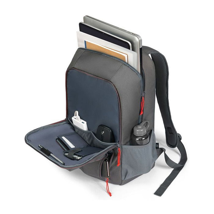 DICOTA Mochila SPIN II para portátil de 13-16 pulgadas, Gris