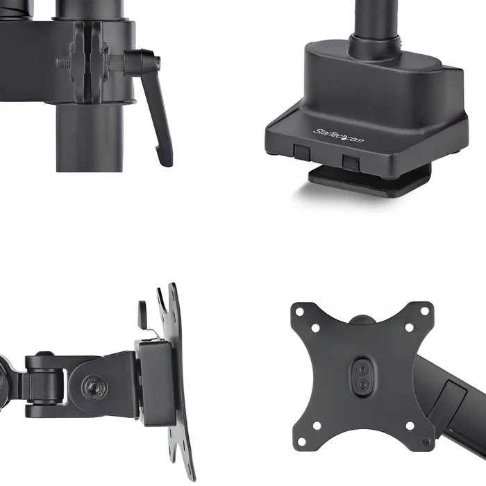 StarTech.com ARMPIVOT2 Soporte de Escritorio para Monitor de hasta 40 pulgadas, Negro