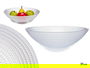 Vivalto Bowl Cristal Allure 31 cm Transparente Apto para Lavavajillas (Set de 4)