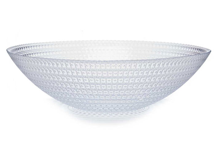 Vivalto Bowl Cristal Allure 31 cm Transparente Apto para Lavavajillas (Set de 4)