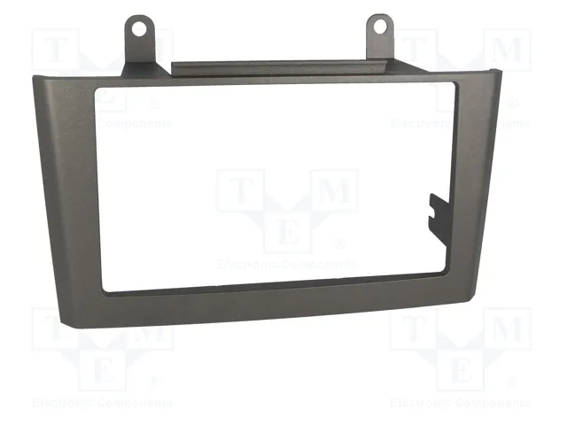 METRA Bastidor de montaje de radio 2 DIN para Nissan Maxima 2000-2003, Gris