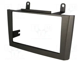 METRA Bastidor de montaje de radio 2 DIN para Nissan Maxima 2000-2003, Gris