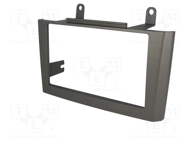 METRA Bastidor de montaje de radio 2 DIN para Nissan Maxima 2000-2003, Gris