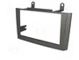 METRA Bastidor de montaje de radio 2 DIN para Nissan Maxima 2000-2003, Gris