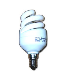 Finstok Lámpara Fluorescente en Espiral 9W E14 230V