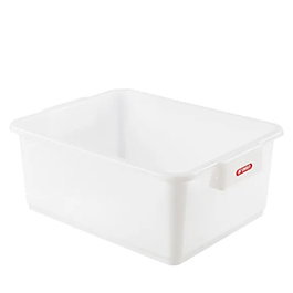 Araven Cubeta Honda de Polipropileno 35 L para Almacenaje y Transporte - 530 x 400 x 210 mm