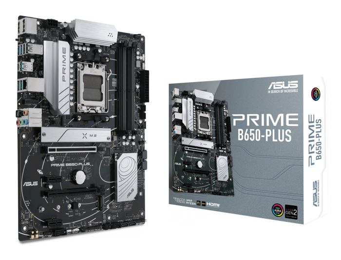 Asus PRIME B650-PLUS Placa Base ATX AMD B650 Socket AM5 DDR5 Asus PRIME B650-PLUS Placa Base ATX AMD B650 Socket AM5 DDR5