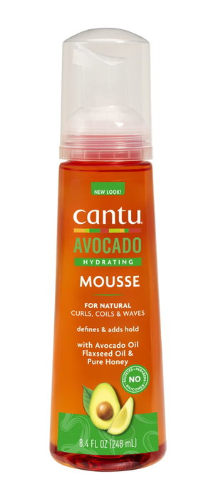 Cantu Avocado Hydrating Styling Mousse 248 ml