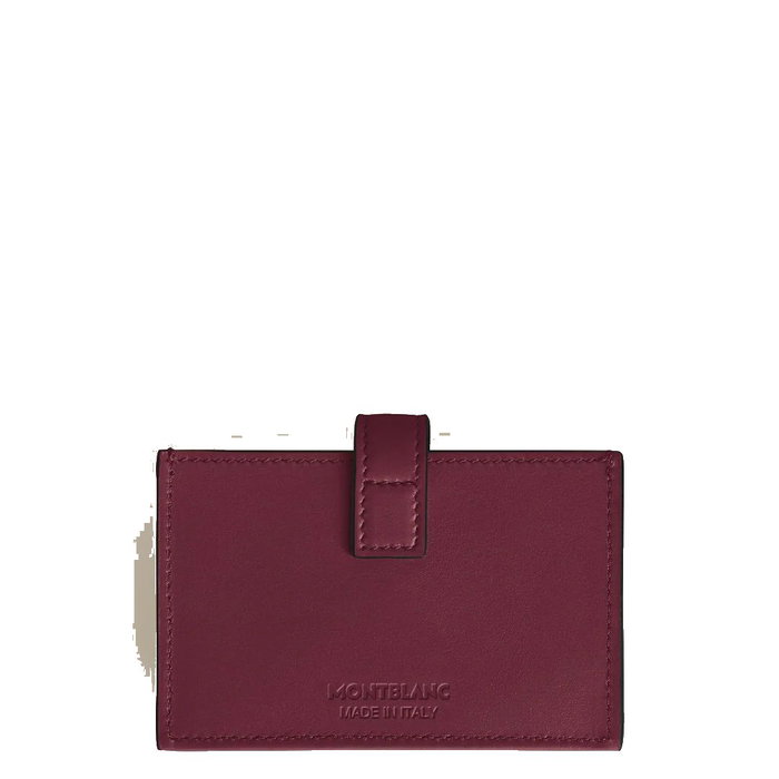 Montblanc Tarjetero Meisterstück MB199318 en Piel Burdeos