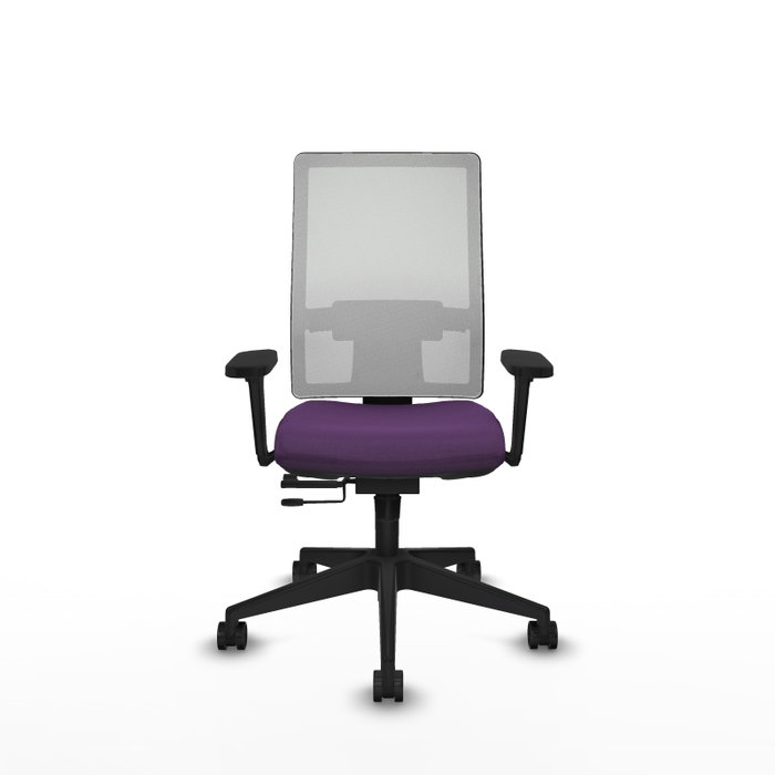 PIQUERAS Y CRESPO Silla de oficina Horna con mecanismo Sincro/Traslack, Morado y Blanco PIQUERAS Y CRESPO Silla de oficina Horna con mecanismo Sincro/Traslack, Morado y Blanco
