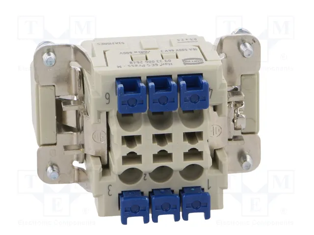 HARTING Conector HDC Han® ES Press Macho 6+PE