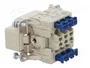 HARTING Conector HDC Han® ES Press Macho 6+PE