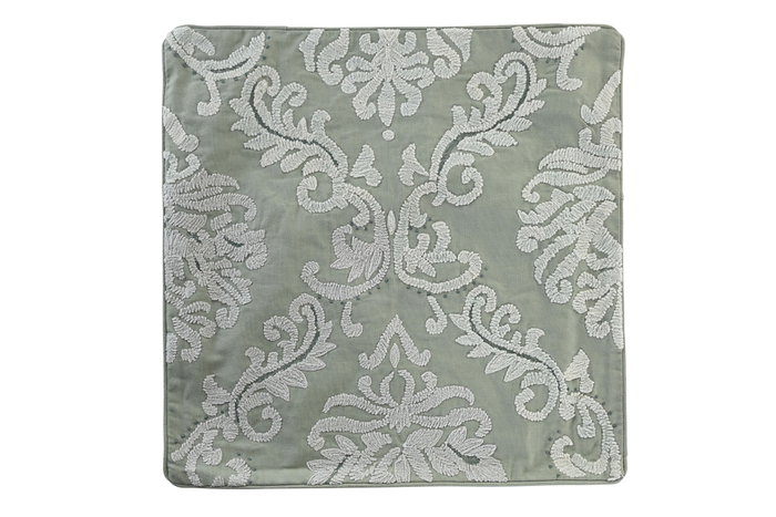 DKD Home Decor Funda Cojín Verde Menta Algodón Poliéster Zipper 50x50 cm DKD Home Decor Funda Cojín Verde Menta Algodón Poliéster Zipper 50x50 cm
