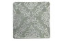 DKD Home Decor Funda Cojín Verde Menta Algodón Poliéster Zipper 50x50 cm