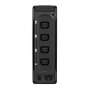 Eaton 3P700UI Sistema de Alimentación Ininterrumpida 700VA 420W Negro
