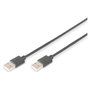 Digitus Cable USB 2.0 Tipo A Macho a Macho 1,8 m Negro
