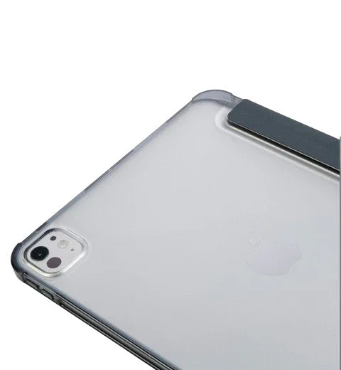 Tucano IPDP11M4ST-BBK Funda Folio para Apple iPad Pro 11 (2024) - Gris, 11 Pulgadas, TPU, Resistente a Golpes