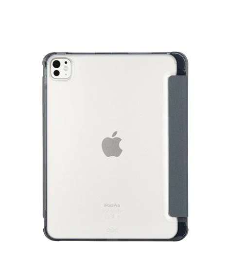 Tucano IPDP11M4ST-BBK Funda Folio para Apple iPad Pro 11 (2024) - Gris, 11 Pulgadas, TPU, Resistente a Golpes