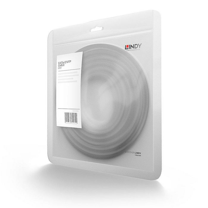 Lindy Cat.5e F/UTP Network Cable, 1m, Grey