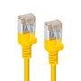 MicroConnect Cable de Red CAT6A U-FTP Slim LSZH 0,25m Amarillo