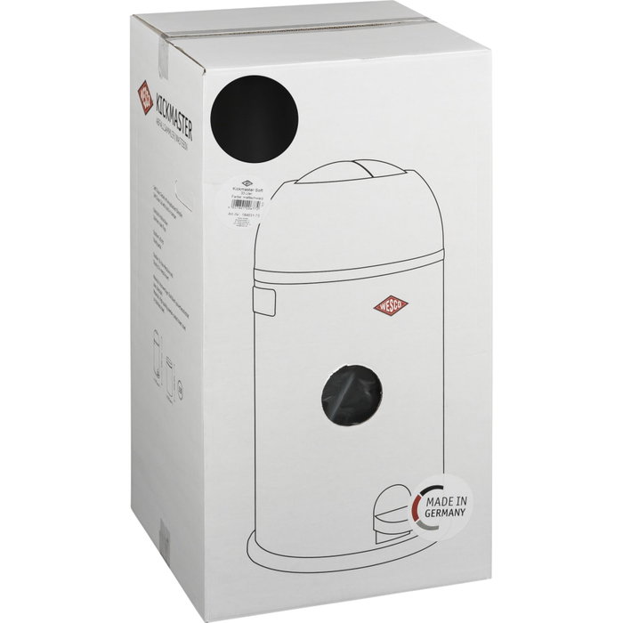 Wesco Kickmaster Soft Trash Bin Black Matt Wesco Kickmaster Soft Trash Bin Black Matt