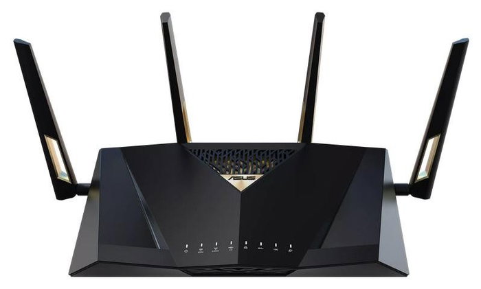 Asus RT-BE88U Router WiFi 7 Dual-Band AiMesh, 4K-QAM, MLO, Dual 10G, SFP+, 4 puertos 2.5G, 4 puertos 1G, 34G WAN/LAN, seguridad de red sin suscripción, VPN