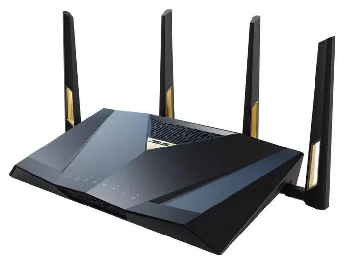 Asus RT-BE88U Router WiFi 7 Dual-Band AiMesh, 4K-QAM, MLO, Dual 10G, SFP+, 4 puertos 2.5G, 4 puertos 1G, 34G WAN/LAN, seguridad de red sin suscripción, VPN