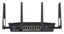 Asus RT-BE88U Router WiFi 7 Dual-Band AiMesh, 4K-QAM, MLO, Dual 10G, SFP+, 4 puertos 2.5G, 4 puertos 1G, 34G WAN/LAN, seguridad de red sin suscripción, VPN