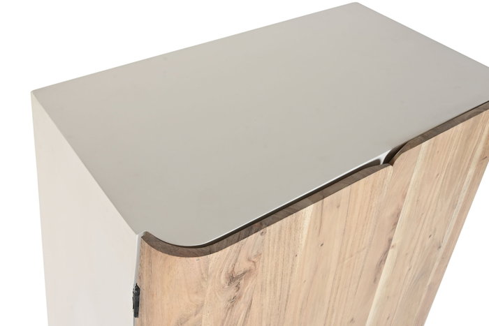 DKD Home Decor Botellero Scandi White Mango Acacia Natural Blanco 85 x 50 x 100 cm con 6 Estanterías DKD Home Decor Botellero Scandi White Mango Acacia Natural Blanco 85 x 50 x 100 cm con 6 Estanterías