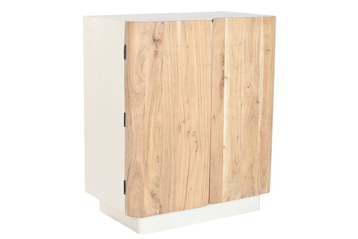 DKD Home Decor Botellero Scandi White Mango Acacia Natural Blanco 85 x 50 x 100 cm con 6 Estanterías DKD Home Decor Botellero Scandi White Mango Acacia Natural Blanco 85 x 50 x 100 cm con 6 Estanterías