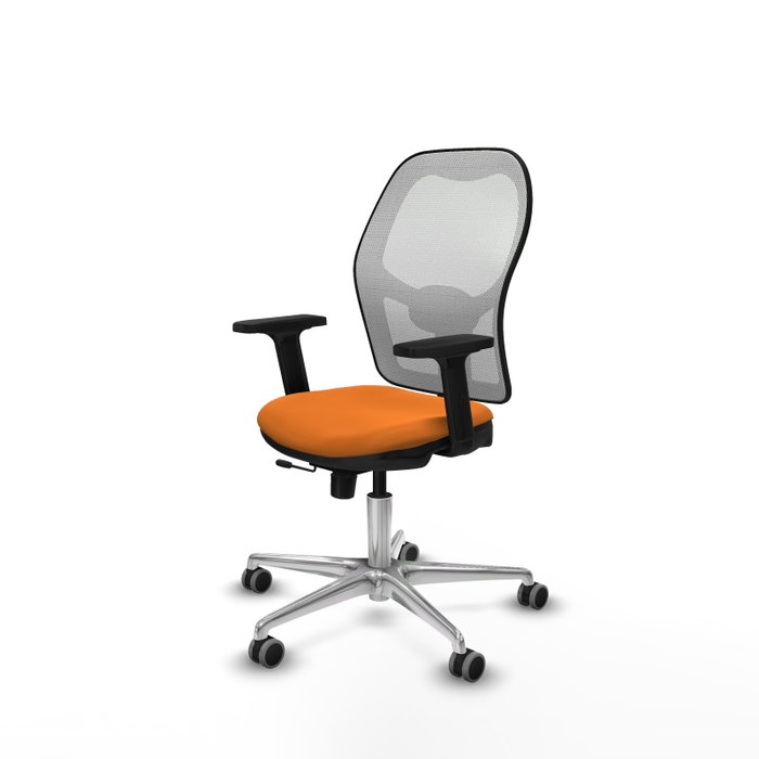 PIQUERAS Y CRESPO Silla de oficina Jorquera Naranja y Blanco PIQUERAS Y CRESPO Silla de oficina Jorquera Naranja y Blanco