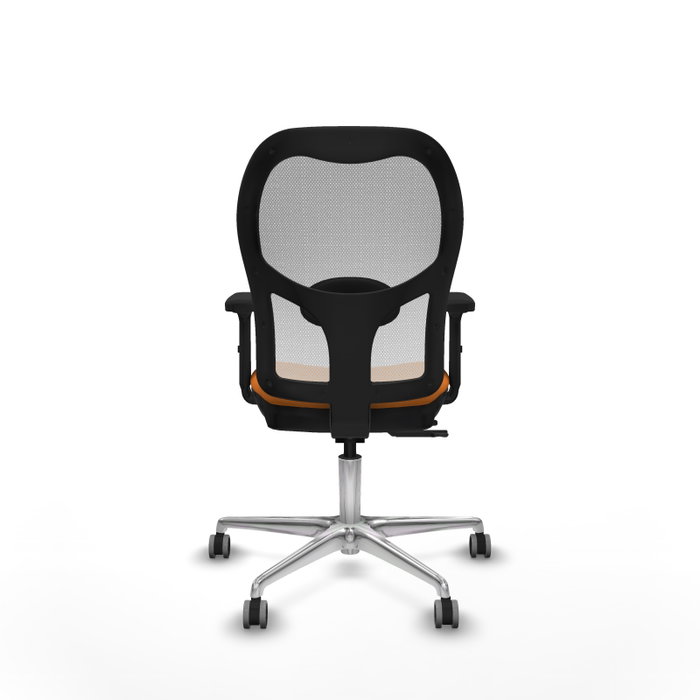 PIQUERAS Y CRESPO Silla de oficina Jorquera Naranja y Blanco PIQUERAS Y CRESPO Silla de oficina Jorquera Naranja y Blanco