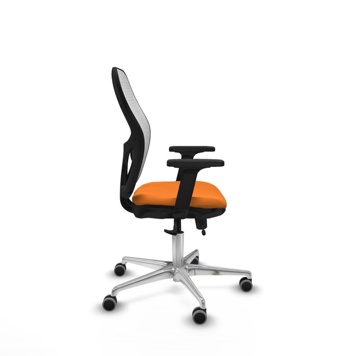 PIQUERAS Y CRESPO Silla de oficina Jorquera Naranja y Blanco PIQUERAS Y CRESPO Silla de oficina Jorquera Naranja y Blanco