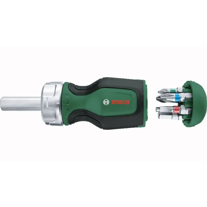 Bosch Juego de destornilladores de trinquete de 6 piezas