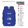 Karactermania Mochila Mercury Cabin Sonic Action Azul