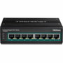 TRENDnet TI-PG80B 8-Port PoE+ Switch Industrial Gigabit DIN-Rail