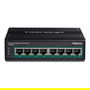 TRENDnet TI-PG80B Switch Industrial Gigabit 8 Puertos PoE+ 200W, Montaje en Carril DIN IP30 (-40 a 75 grados C)