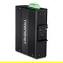 TRENDnet TI-PG80B Switch Industrial Gigabit 8 Puertos PoE+ 200W, Montaje en Carril DIN IP30 (-40 a 75 grados C)